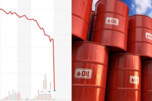 Σοκαριστική πτώση για το πετρέλαιο - αρνητικές τιμές